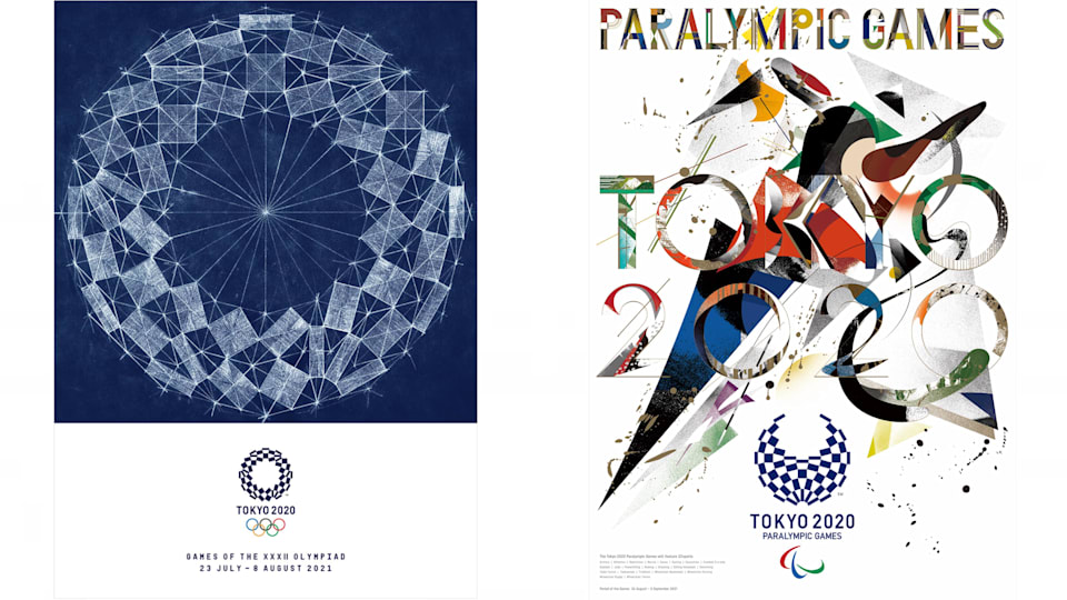 東京2020大会を象徴する「アイコニックポスター」2作品が決定…野老朝雄