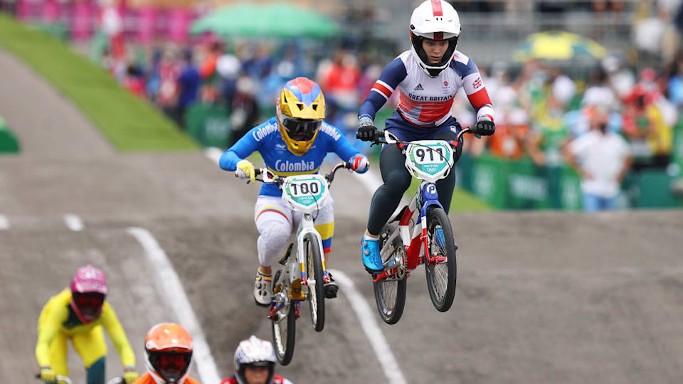 Cycling: Pajon wins Colombia's first gold