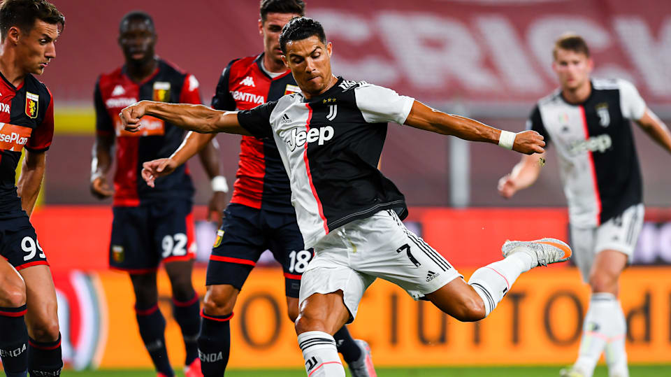 SERIE a FOOTBALL MATCH AS ROMA VS GENOA FC at OLYMPIC STADIUM in