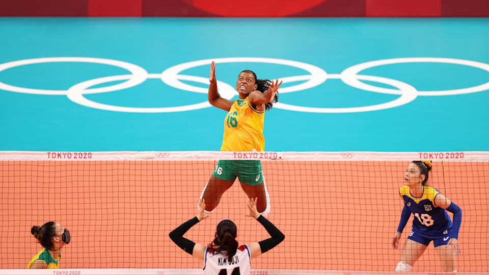 BRASIL 3 X 0 COREIA DO SUL, Vôlei Feminino