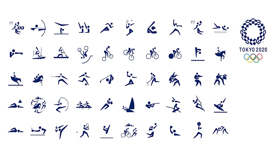 Tokyo 2020 unveils Games pictograms Olympic News