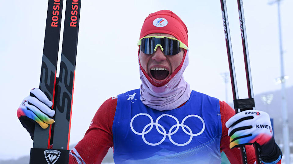 Alexander Bolshunov wins 50km mass start gold in Beijing 2022