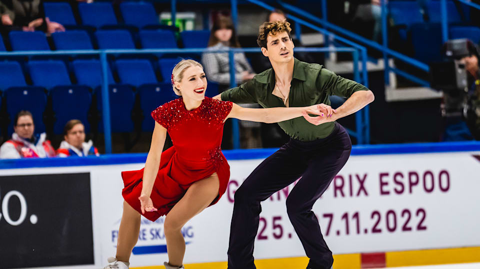 Пайпер Гиллес и Поль Пуарье. Arene Ciel Ice Dance. Гиллес пуарье произвольный танец 2024