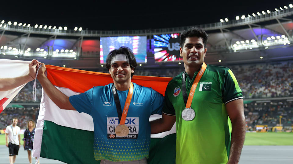 Neeraj Chopra vs Arshad Nadeem headtohead records and stats