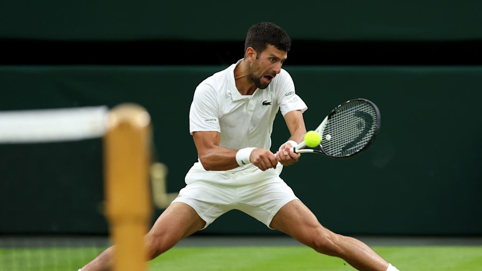 Novak Djokovic vs Carlos Alcaraz Wimbledon 2023 tennis final Get