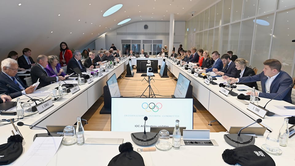 La commission exécutive du CIO et la commission des athlètes du CIO débattent de sujets importants lors de leur réunion conjointe annuelle
