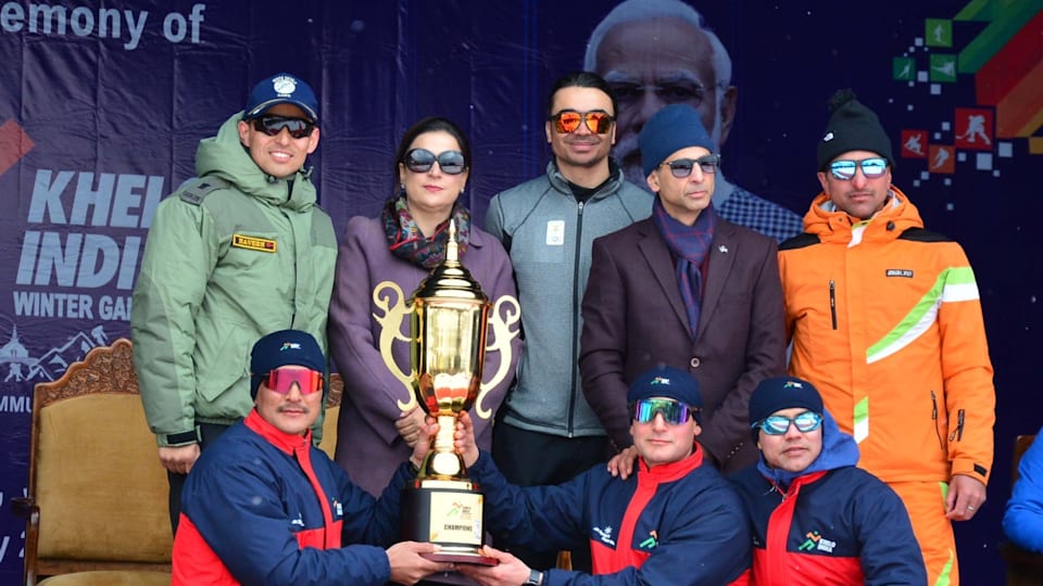 Khelo India Winter Games 2025 medal tally full list