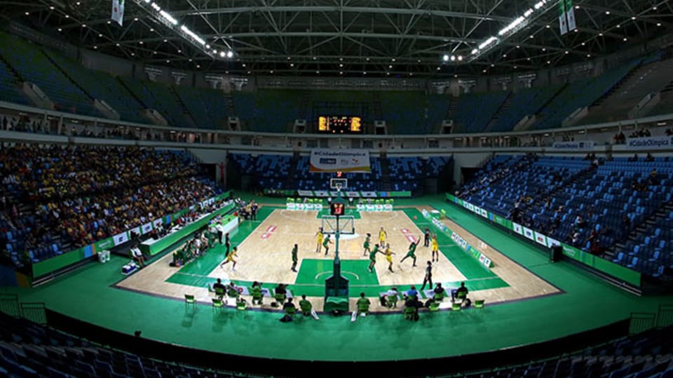 Rio 2016, Arena Carioca 1, Olympic basketball game between …