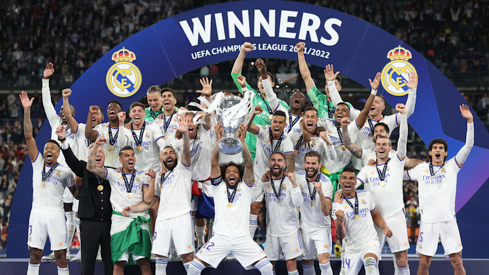 Real Madrid are the most successful team in the UEFA Champions League with 14 titles.