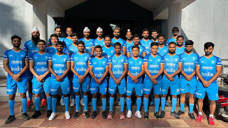 Indian men's hockey team.