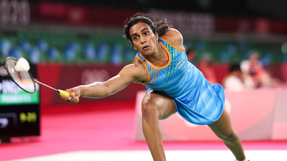 Sindhu badminton clearance