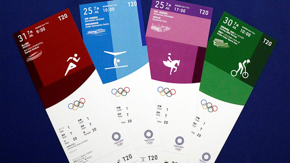 Tokyo 2020 ticket designs unveiled Olympic News