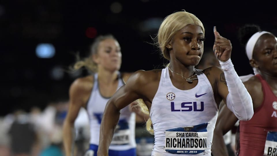LSU sprinter makes world history in NCAA Track and Field Championships