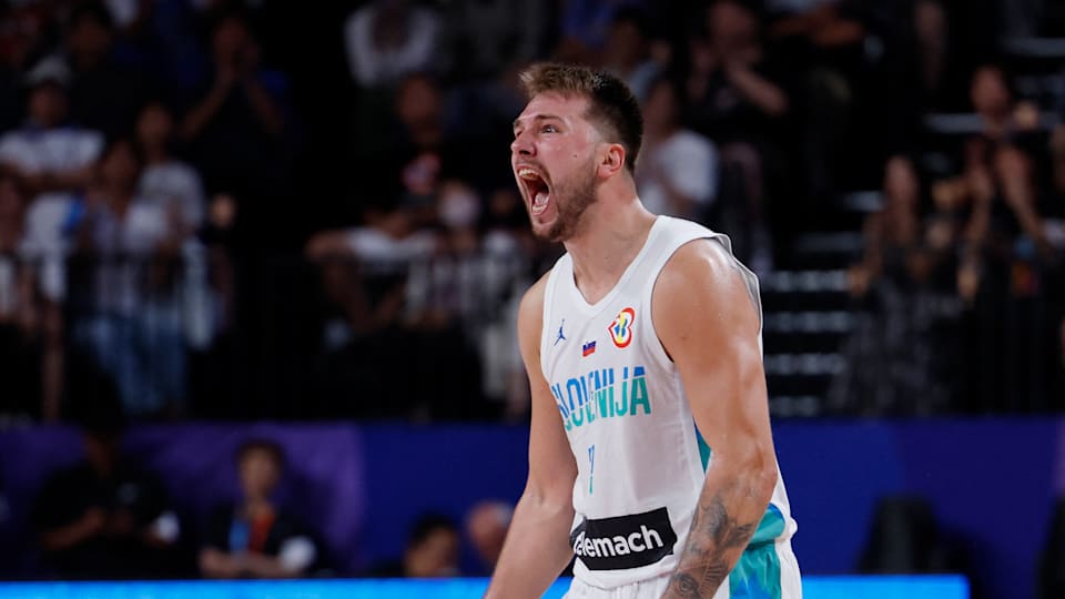 Luka Doncic Slovenia World Cup Jersey