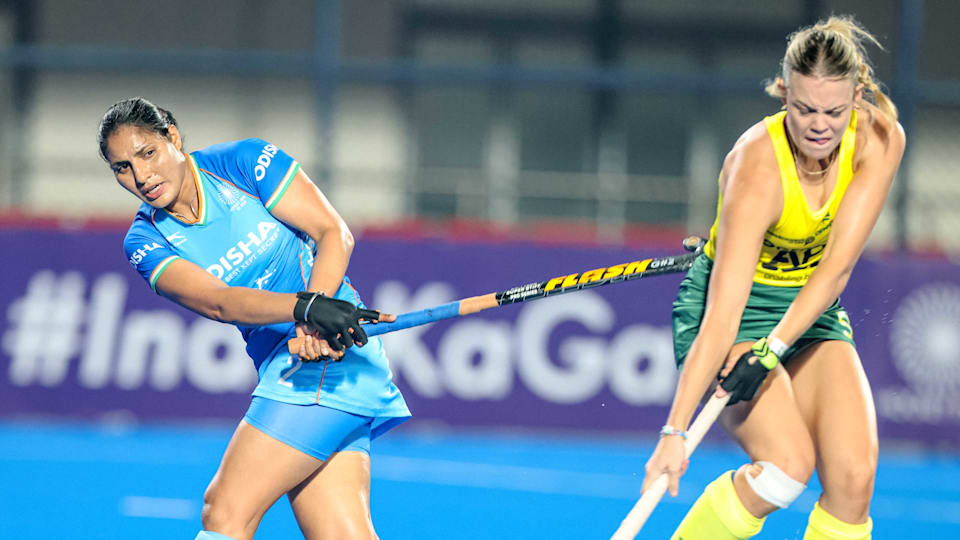 India vs Australia women's hockey, FIH Hockey Pro League 202324, match