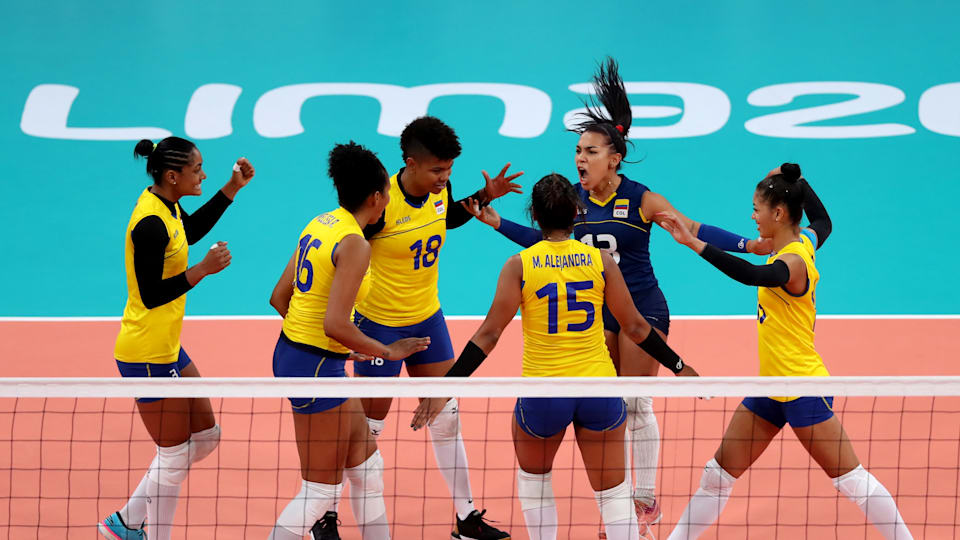 Juegos Panamericanos Santiago 2023 Colombia vs México en el voleibol