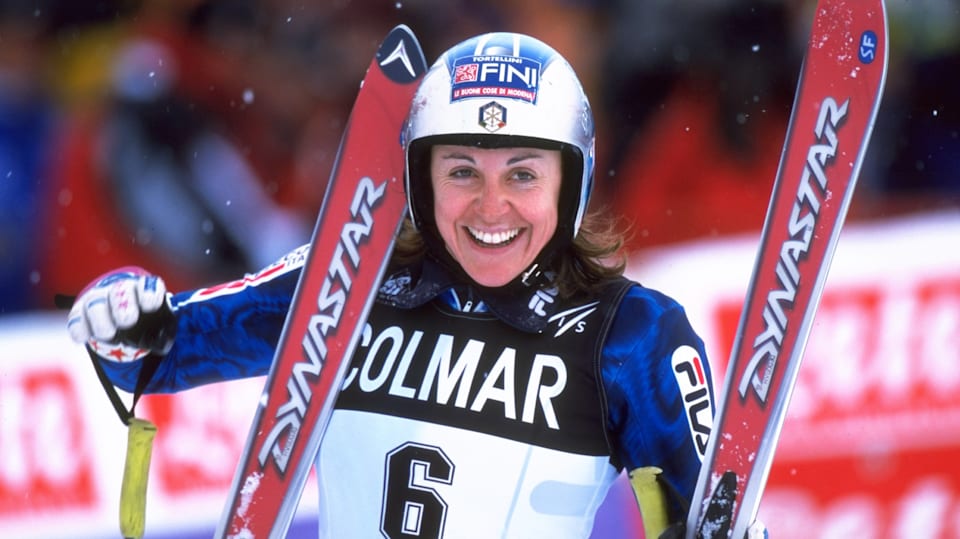 Deborah Compagnoni, la regina dello sci alpino italiano Olimpiadi