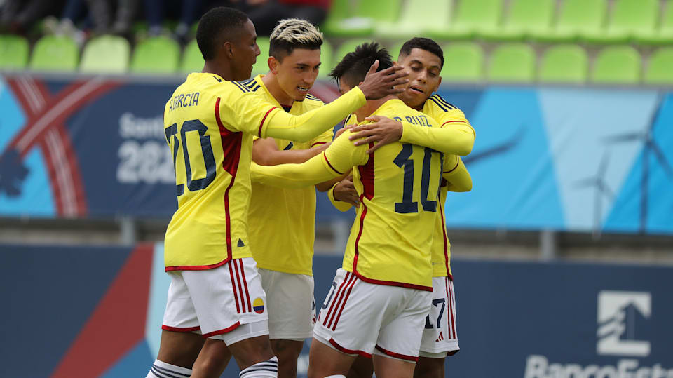 Juegos Panamericanos Santiago 2023 Brasil vs Colombia en el fútbol