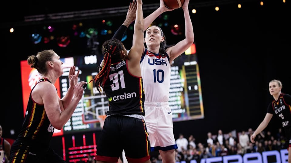 2024 FIBA Women's Basketball Olympic Qualifier Tournaments U.S. beats