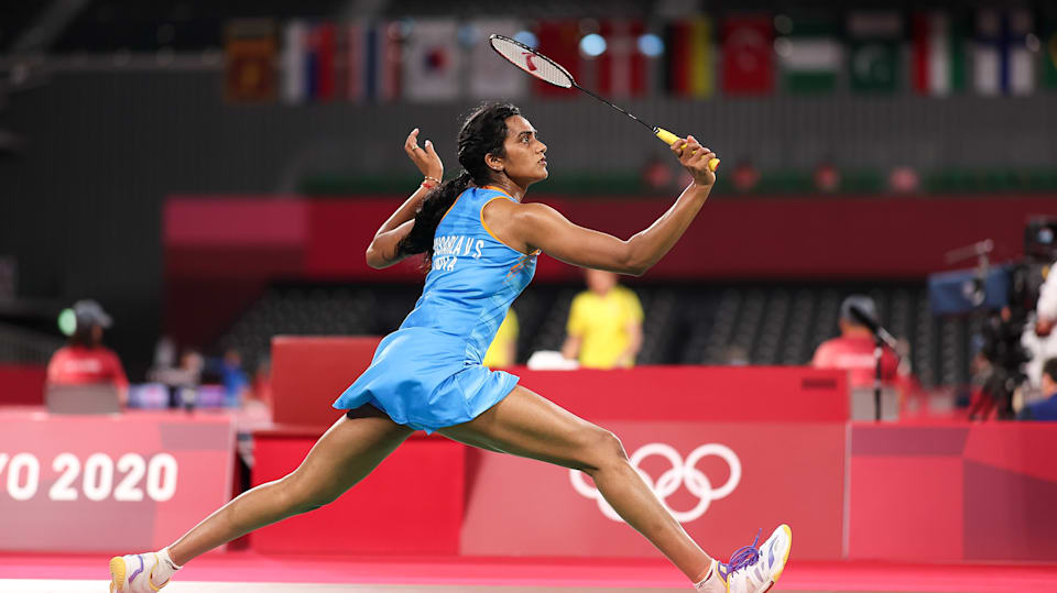 Final match of badminton online