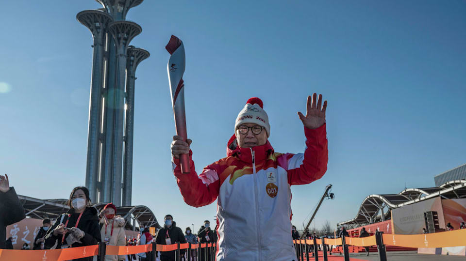 El Relevo de la Antorcha Ol mpica de Beijing 2022 comienza con una