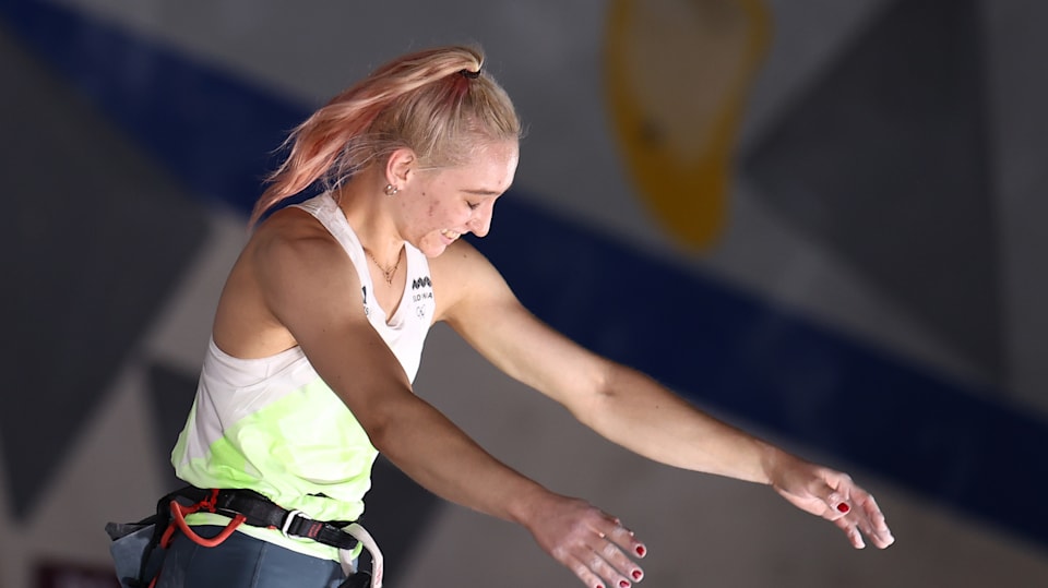 Janja Garnbret claims backtoback IFSC World Cup lead wins in Villars