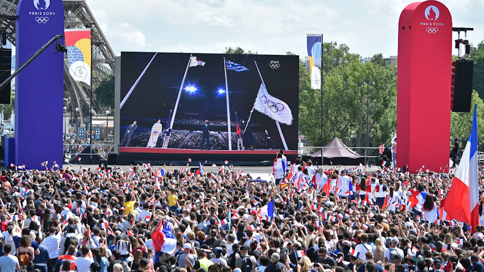 Jogo olímpico paris 2024 fundo preto