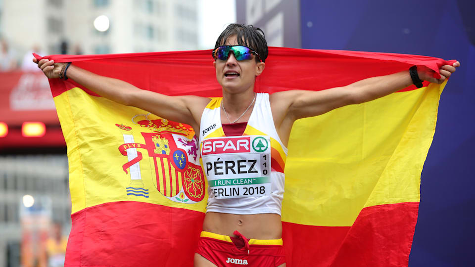 La marcha espa ola brilla en el Europeo por equipos un r cord del