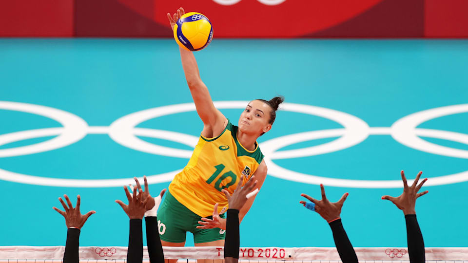 Brazilian volleyball store player