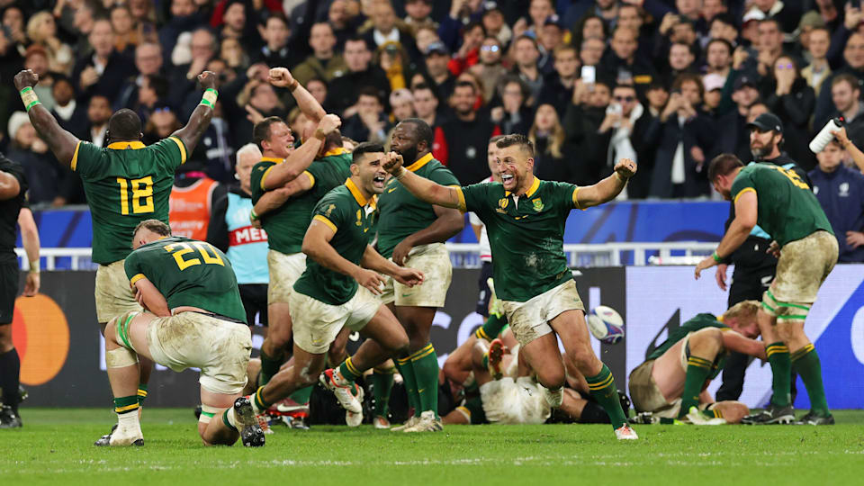 Handre Pollard's late penalty sends Springboks into RWC final