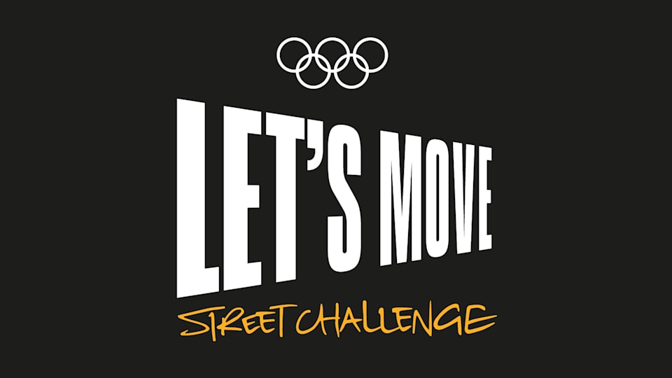 Let's Move Street Challenge logo.