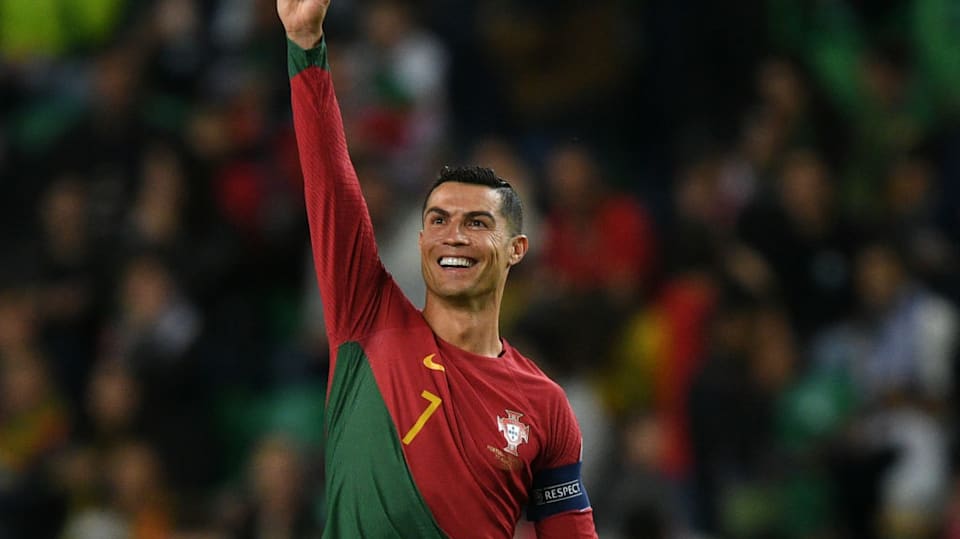 Most international appearances in football Cristiano Ronaldo tops