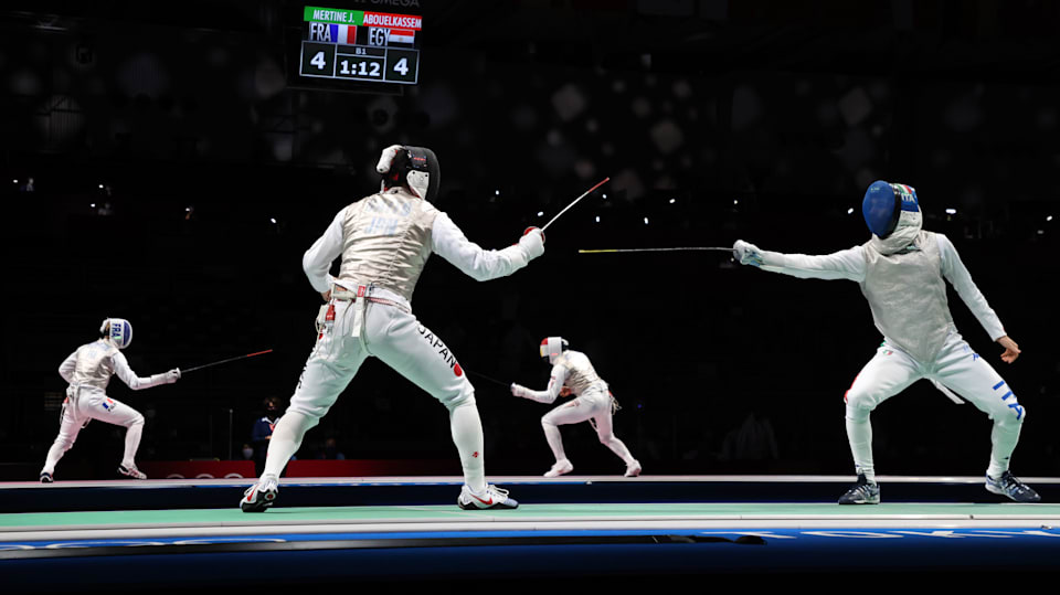 What’s the difference between fencing disciplines foil, épée and sabre