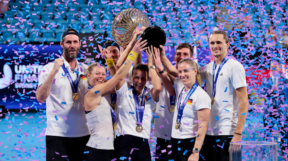 Alemania campeón de la United Cup 2024 mira los partidos eliminatorios