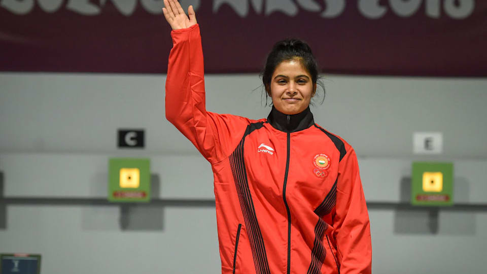 Asian Shooting Championships 2023 Manu Bhaker secures Paris 2024