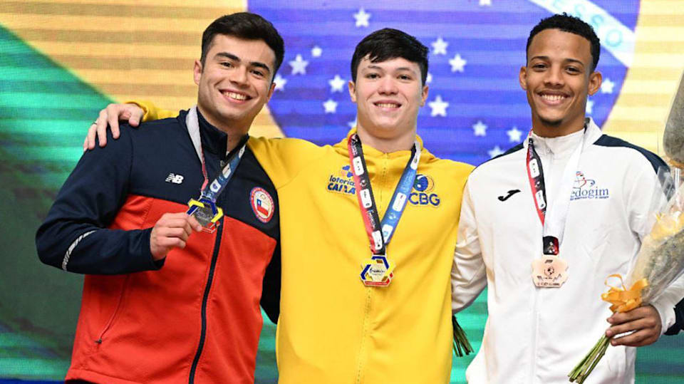 Arthur Nory é prata no salto masculino na ginástica artística do  Pan-Americano