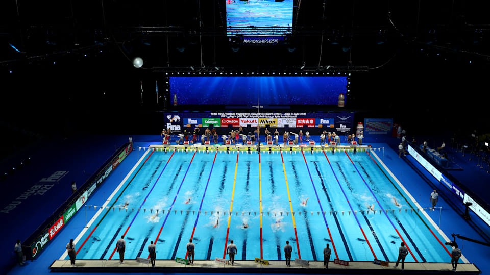 World short course swimming hotsell