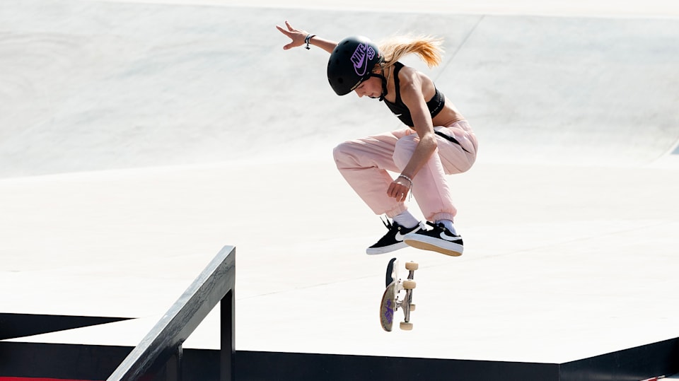 Skateboarding Street World championships 2022 in 2023: 12-year-old Chloe  Covell leads skaters through to quarterfinals