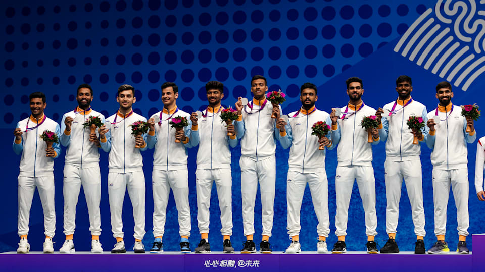 Badminton team on sale