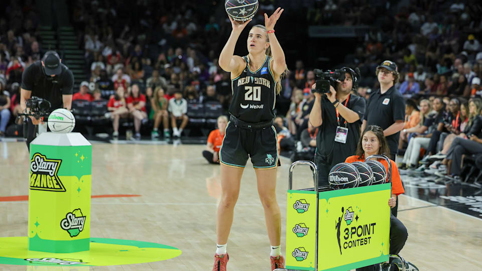 Sabrina Ionescu y el récord de triples en el AllStar de la WNBA; ve la