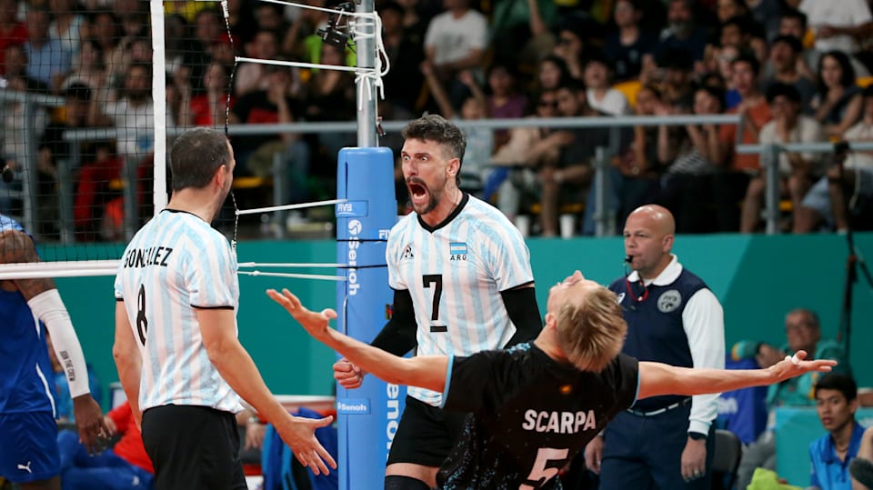 Argentina y Brasil definirán el oro del voleibol masculino de los