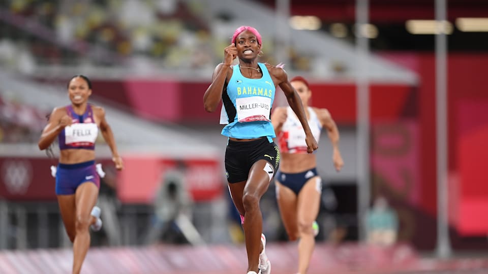 Bahamian sensation Shaunae MillerUibo wins backtoback Olympic 400m gold