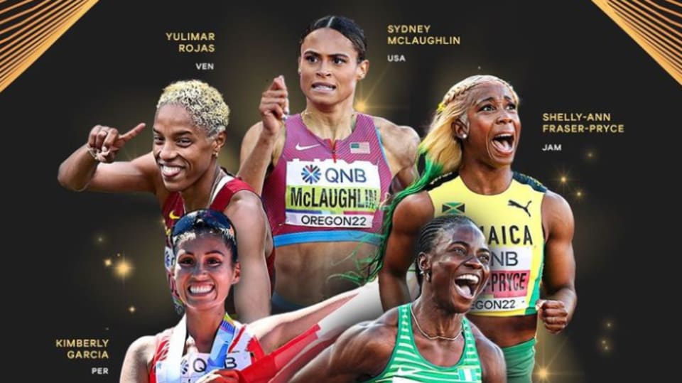 2022 Women's World Athlete of the Year: Here are the five finalists