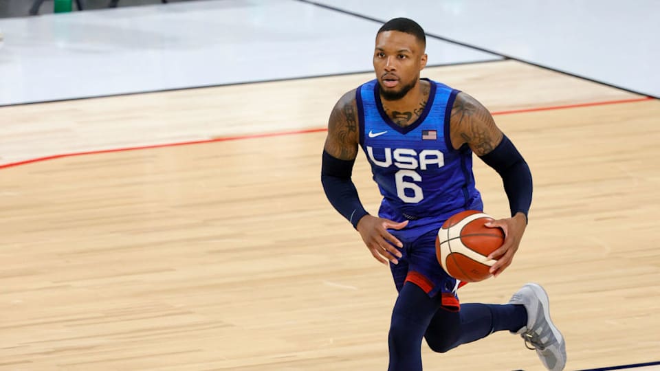 Damian lillard hot sale usa basketball