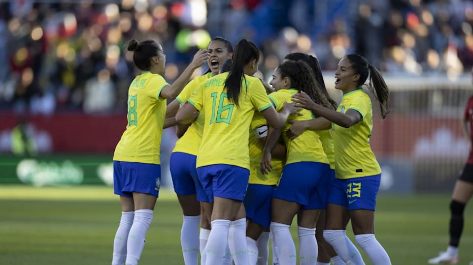 Segundo jogo da Seleção Feminina Principal pelo Torneio In…, jogo futebol  feminino 