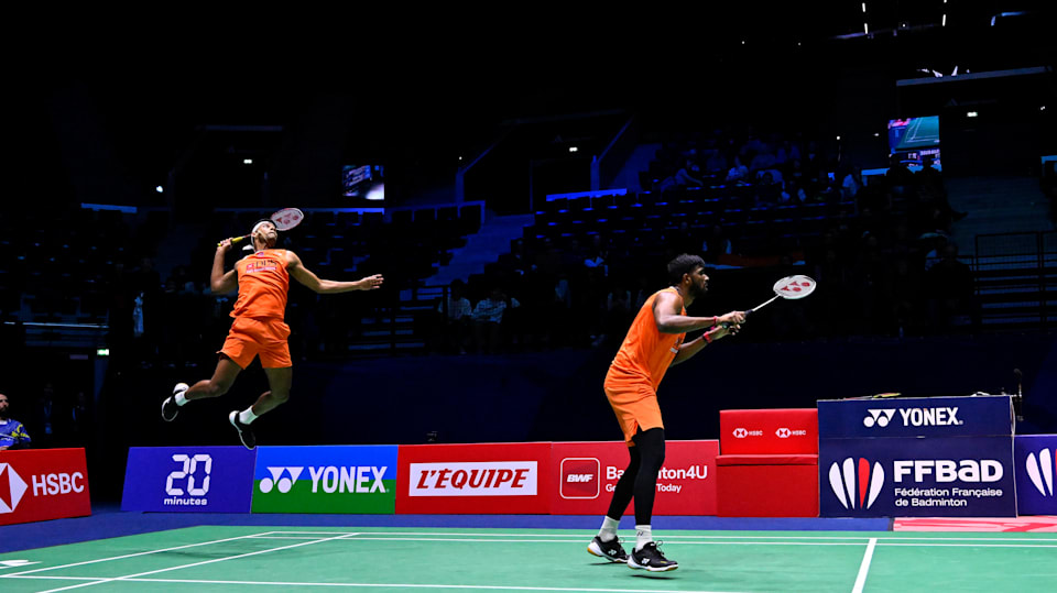 What time is shop badminton final today