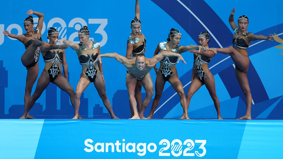 2024 World Aquatics Championships Team USA's artistic swimmers prepare