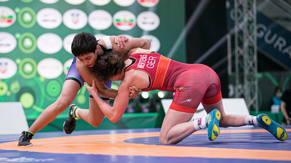 Anshu Malik vs Helen Maroulis World Wrestling Championships 2021