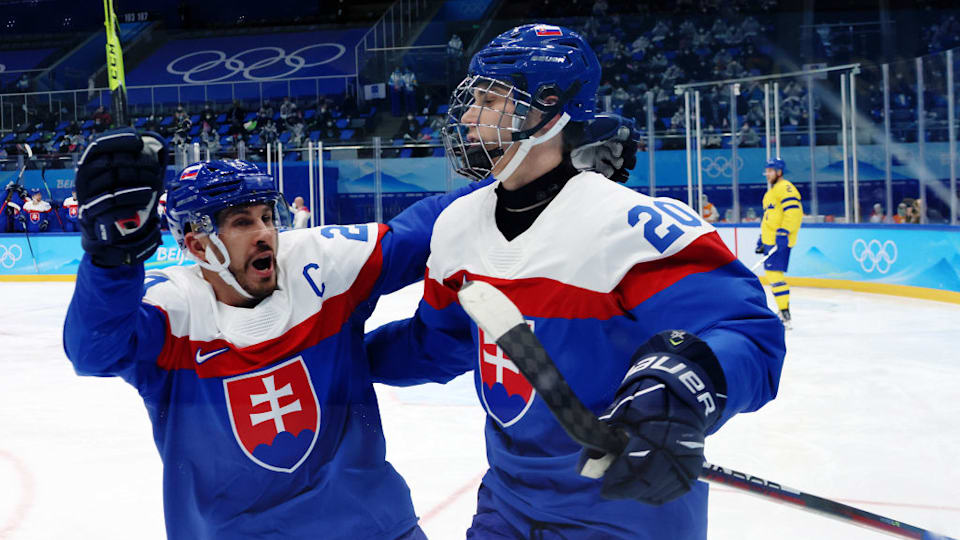 Slovakia shuts out Sweden to win Beijing 2022 men's ice hockey bronze