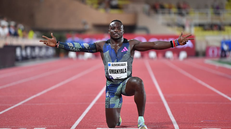 Ferdinand Omanyala wins 100m at Boris Hanzekovic Memorial from Oblique
